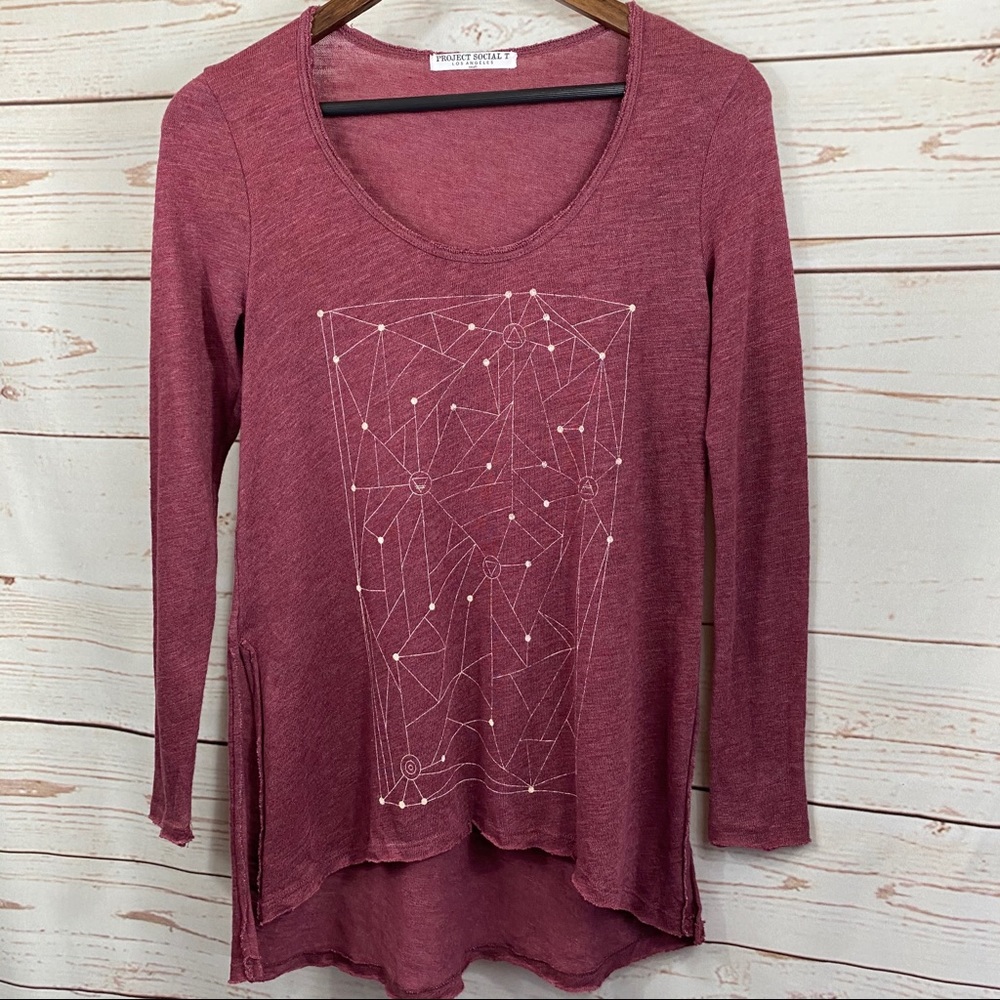 Project Social T. Astrology Long Sleeve Tee